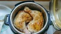 Pressure Cooker Chicken Legs with Herb Rub Pressure Cooker Chicken Legs with Herb Rub