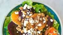 Mediterranean Beet Salad with Tangerines, Greens and Feta Mediterranean Beet Salad with Tangerines, Greens and Feta