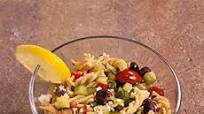 Mediterranean Salad with Fusilli Mediterranean Salad with Fusilli