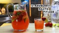 Strawberry Mojito Pitcher Strawberry Mojito Pitcher