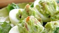 Guacamole Stuffed Deviled Eggs Guacamole Stuffed Deviled Eggs