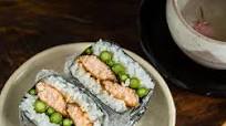 Teriyaki Salmon Onigirazu Teriyaki Salmon Onigirazu