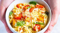 Orzo Pasta with Tomatoes, Basil and Parmesan Orzo Pasta with Tomatoes, Basil and Parmesan