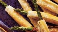 Phyllo-Wrapped Asparagus with Prosciutto Phyllo-Wrapped Asparagus with Prosciutto