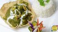Cashew makhai phool saag Cashew makhai phool saag