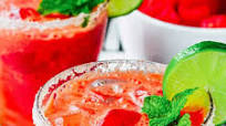Watermelon Mint Margarita Watermelon Mint Margarita