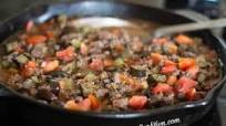 Eggplant Tomato Ground Beef Skillet Eggplant Tomato Ground Beef Skillet