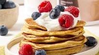 Cookie Crunch and Peanut Protein Pancakes Cookie Crunch and Peanut Protein Pancakes