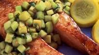 Grilled Salmon Steaks Grilled Salmon Steaks