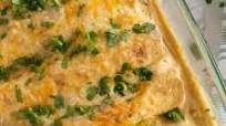 Skinny White Chicken Enchiladas Skinny White Chicken Enchiladas