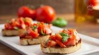 Bruschette al pomodoro Bruschette al pomodoro