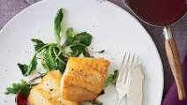 Grilled Black Cod with Red Wine-Miso Butter Sauce Grilled Black Cod with Red Wine-Miso Butter Sauce
