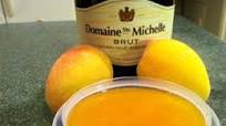 Peach champagne jam Peach champagne jam