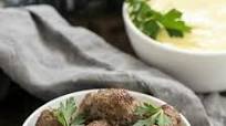 Indian Meatballs with Yogurt Sauce Indian Meatballs with Yogurt Sauce