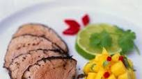 Roast Pork with Tropical Salsa Roast Pork with Tropical Salsa