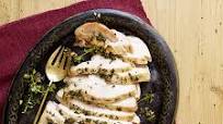 Herbed turkey breast with wine sauce Herbed turkey breast with wine sauce