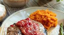 Brined Grilled Pork Chops With Rhubarb Sauce Brined Grilled Pork Chops With Rhubarb Sauce