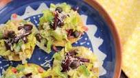 Crunchy Tostada Ensalada Crunchy Tostada Ensalada