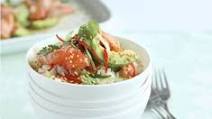 Japanese salmon & avocado rice Japanese salmon & avocado rice