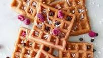 Pink Beet Waffles Pink Beet Waffles