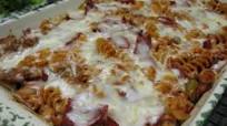 Simple Egg Noodle Pizza Casserole Simple Egg Noodle Pizza Casserole
