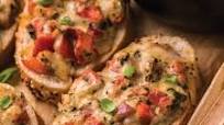 Crispy Cheesy Bruschetta Bites Crispy Cheesy Bruschetta Bites