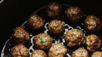 Quick and Easy Air Fryer Meatballs Quick and Easy Air Fryer Meatballs