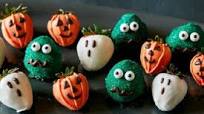 Halloween Chocolate-Covered Strawberries Halloween Chocolate-Covered Strawberries