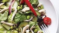 Edamame & Chicken Greek Salad Edamame & Chicken Greek Salad
