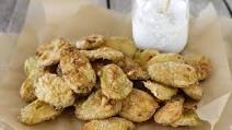 Fried Pickles with Ranch Dipping Sauce Fried Pickles with Ranch Dipping Sauce