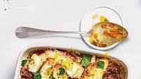 Shepherd’s pie with cheesy leek crouton topping Shepherd’s pie with cheesy leek crouton topping