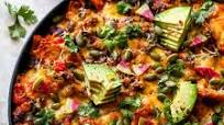 Skillet Poblano and Pumpkin Enchiladas Skillet Poblano and Pumpkin Enchiladas