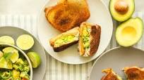 Guacamole Grilled Cheese Sandwich Guacamole Grilled Cheese Sandwich