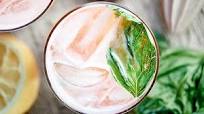 Strawberry Basil Gin Cocktail Strawberry Basil Gin Cocktail