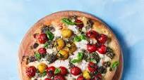 Summer caprese focaccia Summer caprese focaccia