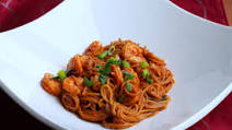 Instant Pot 5 Minute Shrimp Pasta- Dump & Go Pasta Recipe Instant Pot 5 Minute Shrimp Pasta- Dump & Go Pasta Recipe