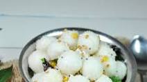 Ammini kozhukattai/ Seasoned steamed rice flour balls Ammini kozhukattai/ Seasoned steamed rice flour balls