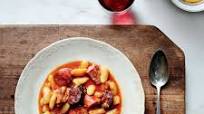 Fabada (Spanish Bean Stew with Chorizo and Blood Sausage) Fabada (Spanish Bean Stew with Chorizo and Blood Sausage)