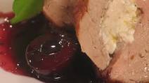 Goat Cheese Stuffed Pork Tenderloin with Red Wine Goat Cheese Stuffed Pork Tenderloin with Red Wine