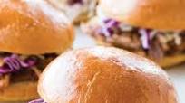 Slow-Cooker Carolina-Style Pork BBQ Sandwiches Slow-Cooker Carolina-Style Pork BBQ Sandwiches