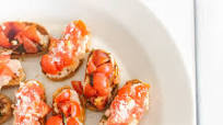 Bruschetta with White Bean Spread Bruschetta with White Bean Spread