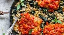 Bruschetta Salmon Skillet Bruschetta Salmon Skillet