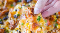 Loaded BBQ Chicken Nachos Recipe Loaded BBQ Chicken Nachos Recipe