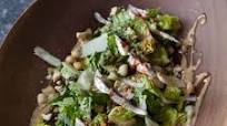 Spanish Caesar Salad with Marcona Almonds and White Anchovies Spanish Caesar Salad with Marcona Almonds and White Anchovies