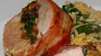 Pork Tenderloin Stuffed with Chorizo & Spinach and Spinach-Chorizo Pilaf Pork Tenderloin Stuffed with Chorizo & Spinach and Spinach-Chorizo Pilaf