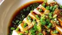 Steamed Tofu with Ginger-Soy Sauce Steamed Tofu with Ginger-Soy Sauce