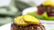 Keto Bunless Hamburger Recipe (Stuffed w/ Bacon & Cheese) Keto Bunless Hamburger Recipe (Stuffed w/ Bacon & Cheese)