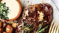 New York Strip Steak Date Night Dinner w/ Garlic Aioli New York Strip Steak Date Night Dinner w/ Garlic Aioli