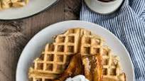 Gluten-Free Bananas Foster Waffles Gluten-Free Bananas Foster Waffles