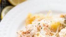 Shrimp Scampi with Spaghetti Squash Shrimp Scampi with Spaghetti Squash